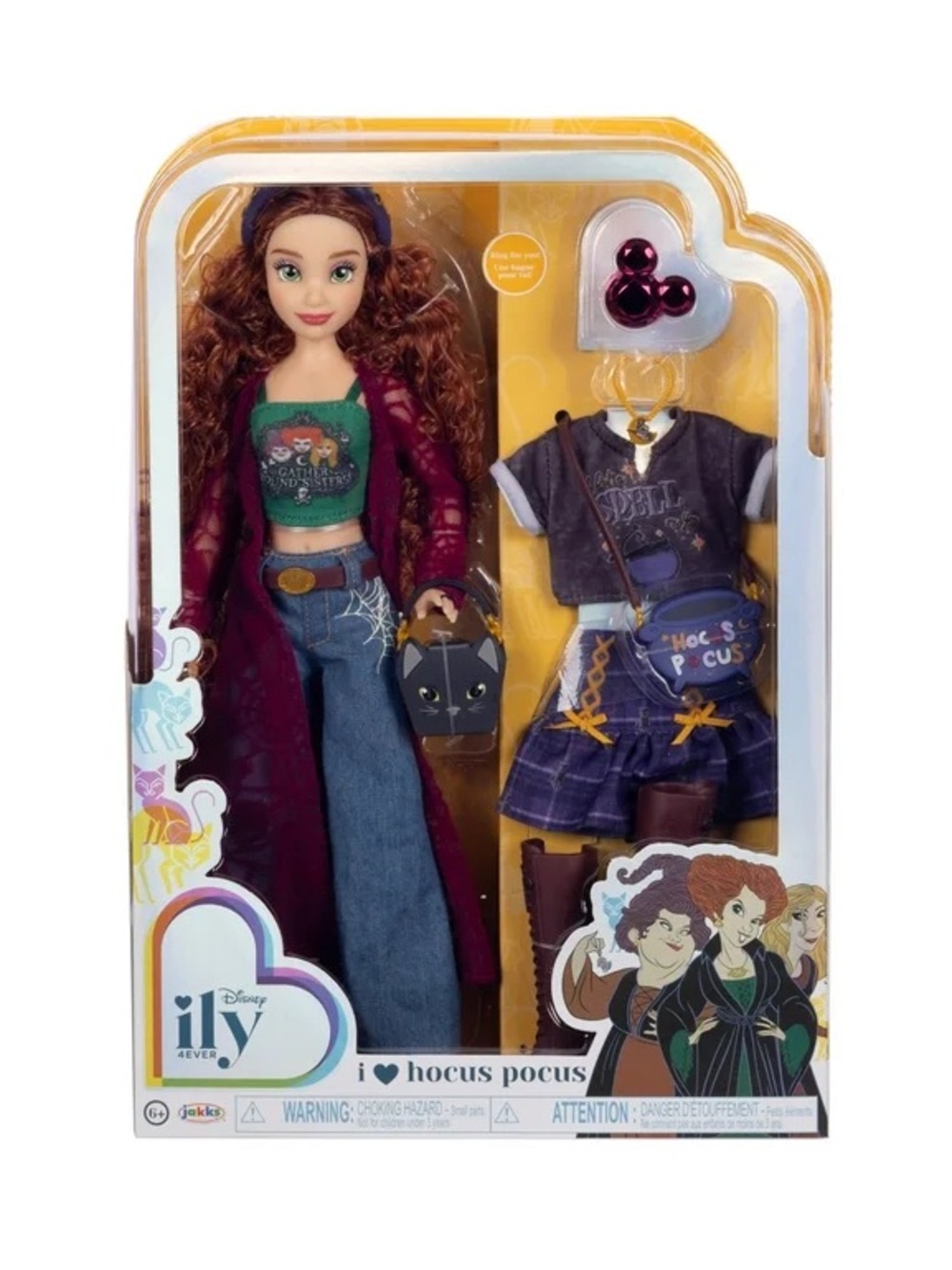 🆕 Disney Ily I Love Hocus Pocus Deluxe Fashion Doll